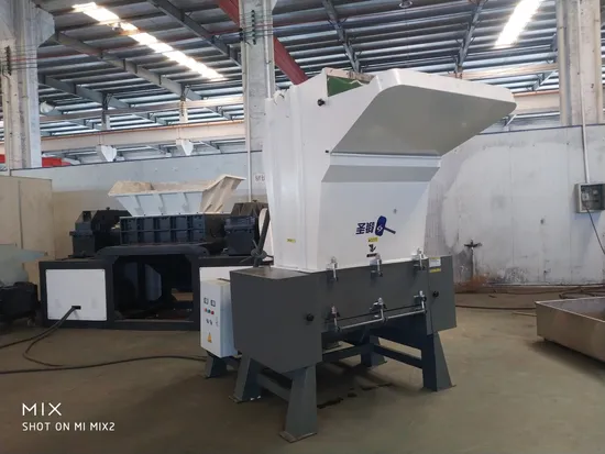 PVC Pipe Pet Bottles Hard Waste Plastic Recycling Crusher Machine